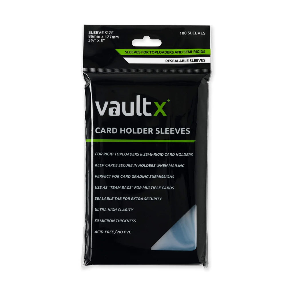 Vault X: Card Holder Sleeves - 100CT [Team Bag]