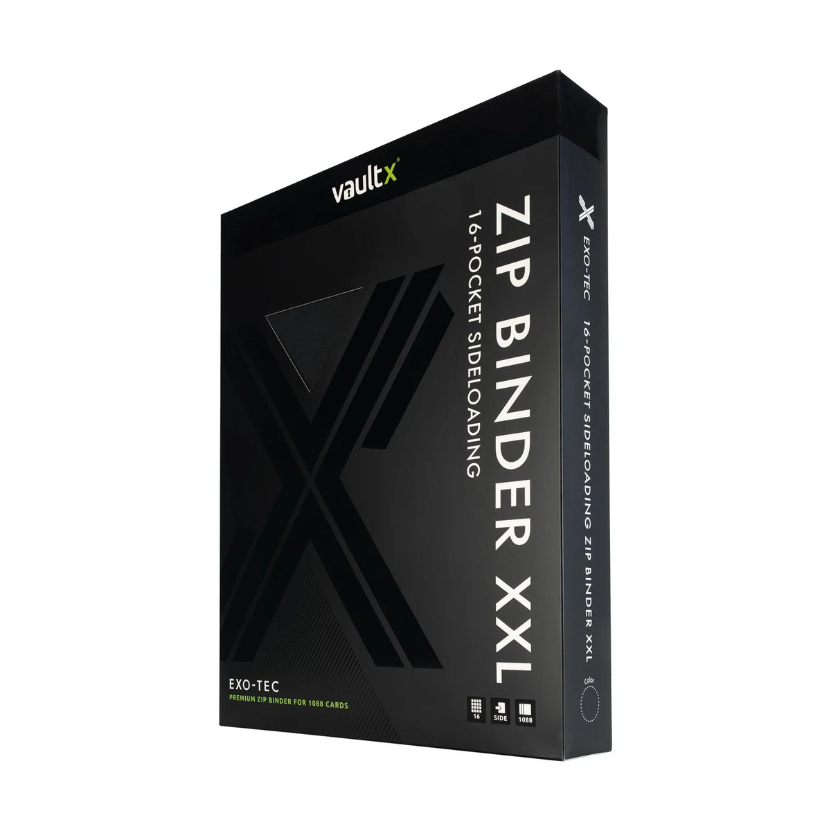 Vault X: Exo-Tec 16-Pocket XXL [Zip Binder] – Blue Mist