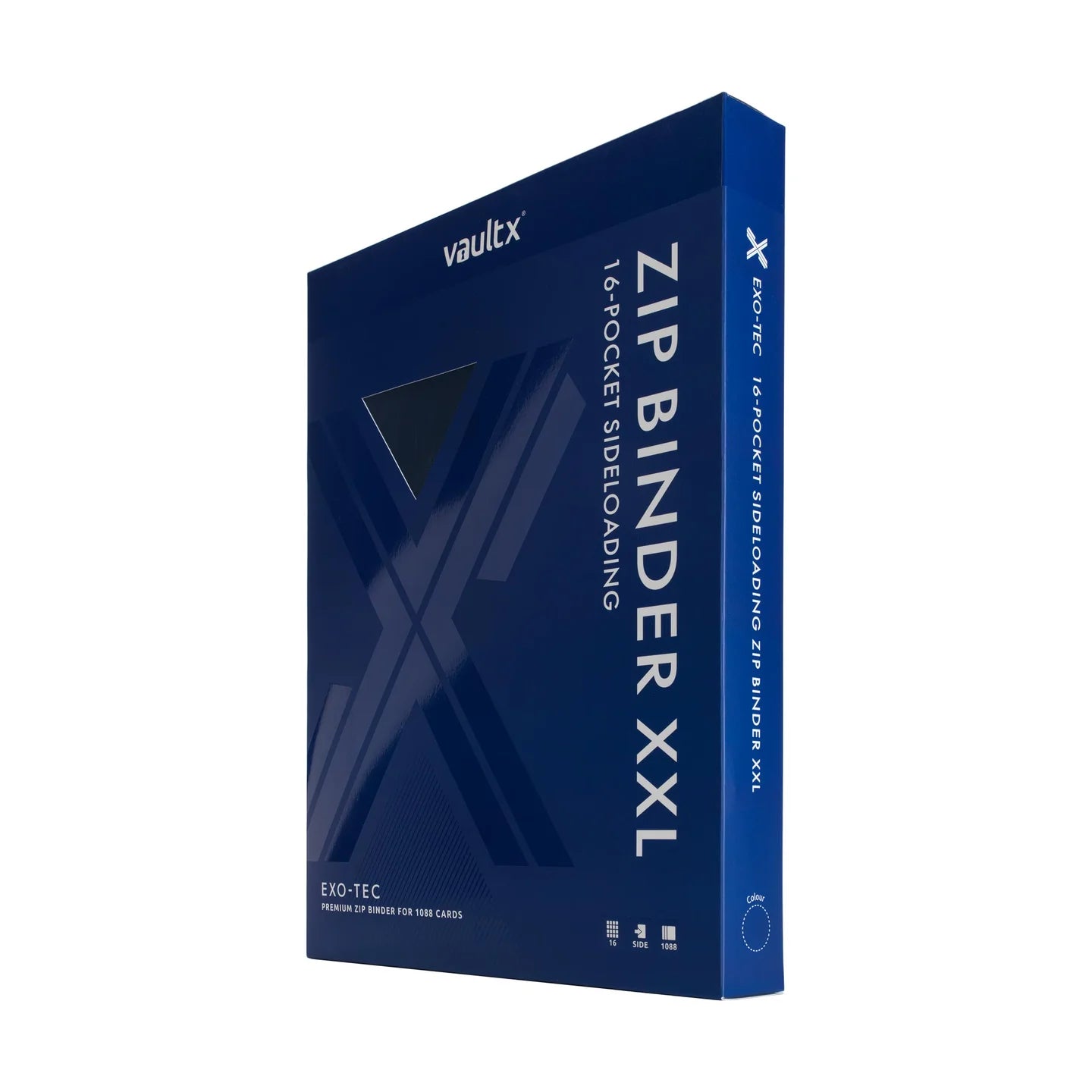 Vault X: 16-Pocket Exo-Tec Zip Binder XXL