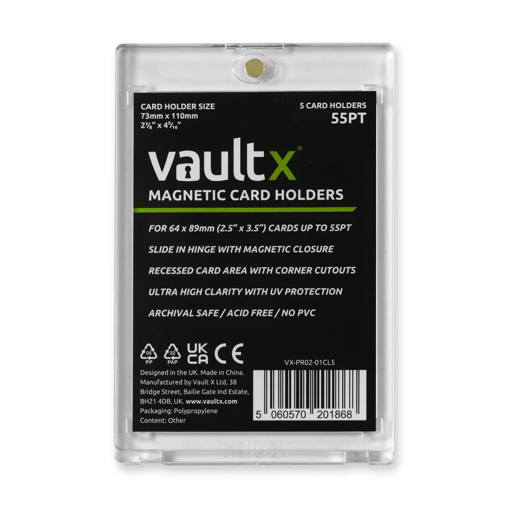 Vault X: Magnetic Card Holders 5 Pack [Card Holder]