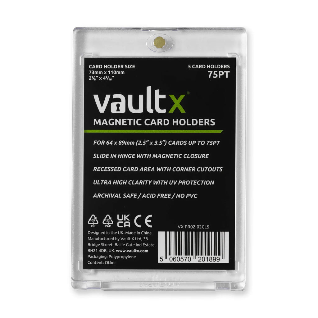 Vault X: Magnetic Card Holders 5 Pack [Card Holder]