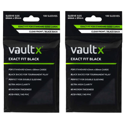 Vault X Exact Fit Card Sleeves