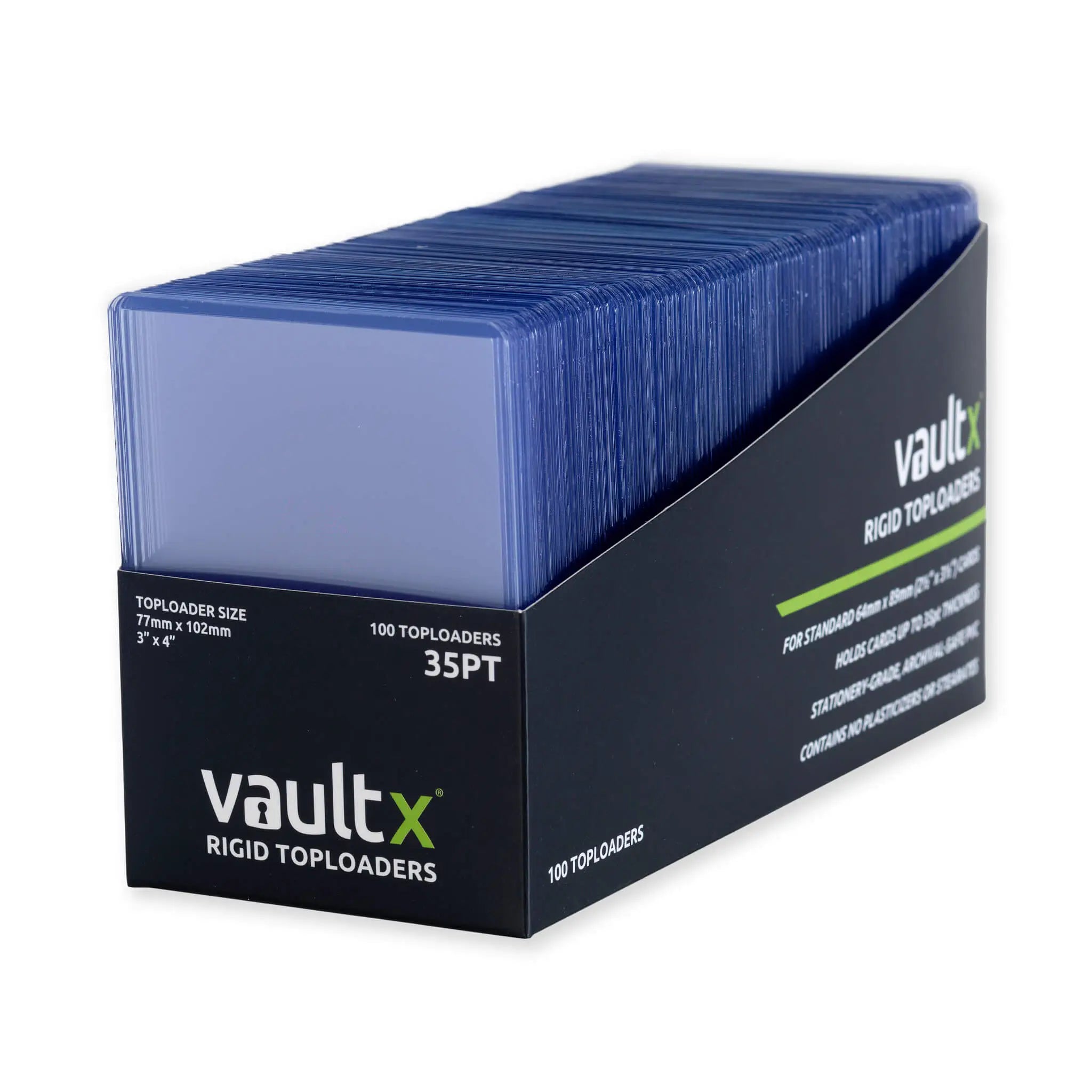 Vault X: Seamless Rigid - 35pt - 100CT [Toploaders]