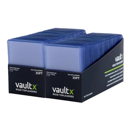 Vault X: 200CT Toploaders and 200CT Soft Card Sleeves - Blue Mist Vault X: 200CT Toploaders and 200CT Soft Card Sleeves - Blue Mist