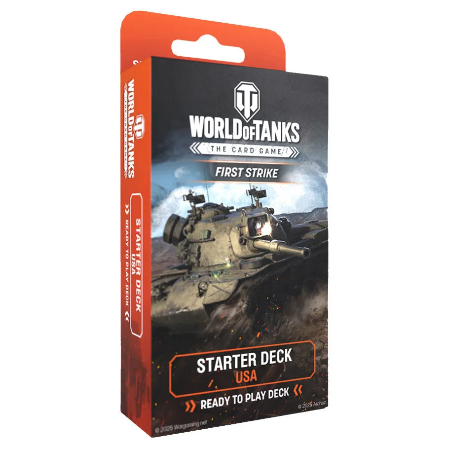 World of Tanks TCG: USA and Germany First Strike [Starter Deck Combo] World of Tanks TCG
