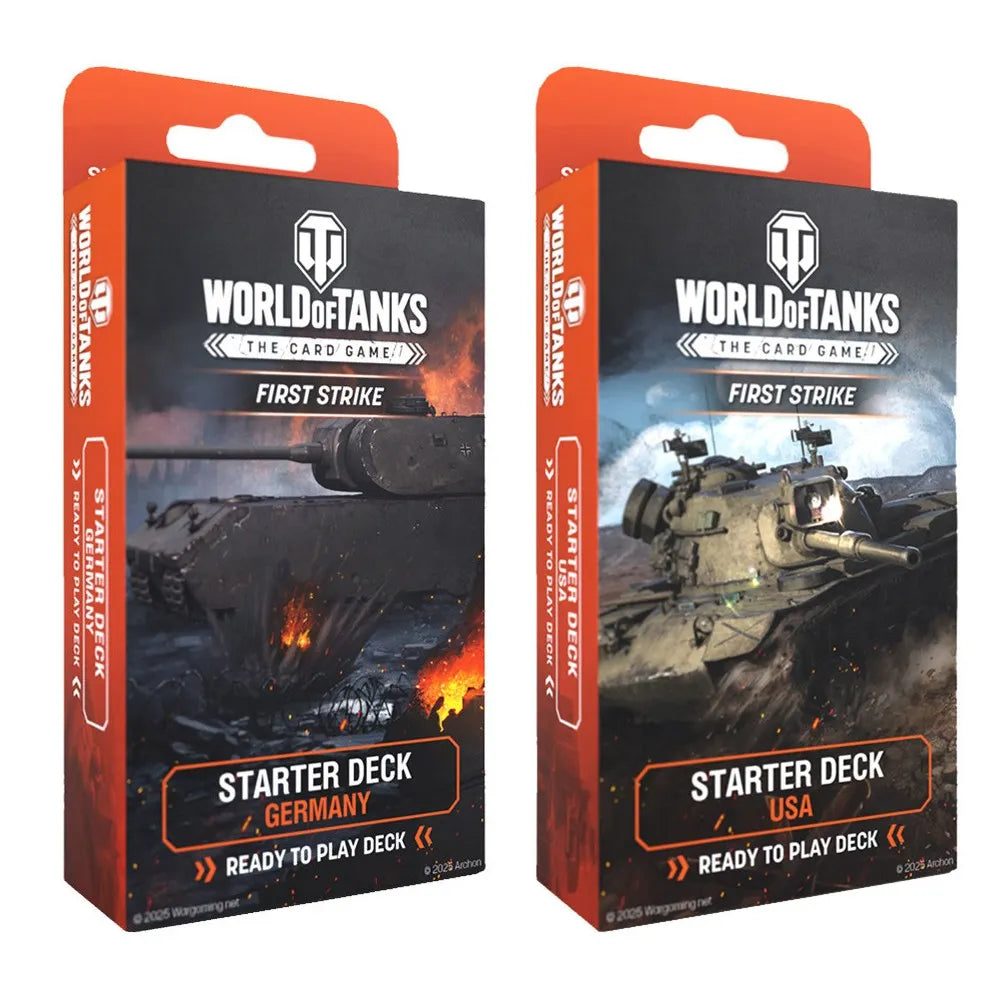World of Tanks TCG: USA and Germany First Strike [Starter Deck Combo] World of Tanks TCG